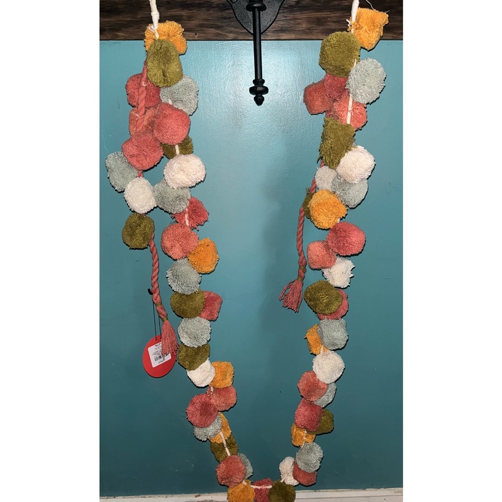 NWT Opal House Fall poof tassel
